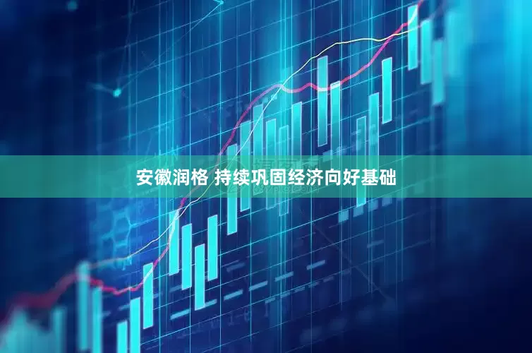 安徽润格 持续巩固经济向好基础